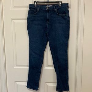 Like New Eddie Bauer Boyfriend Slim dark wash jeans Size 12 hardly worn
